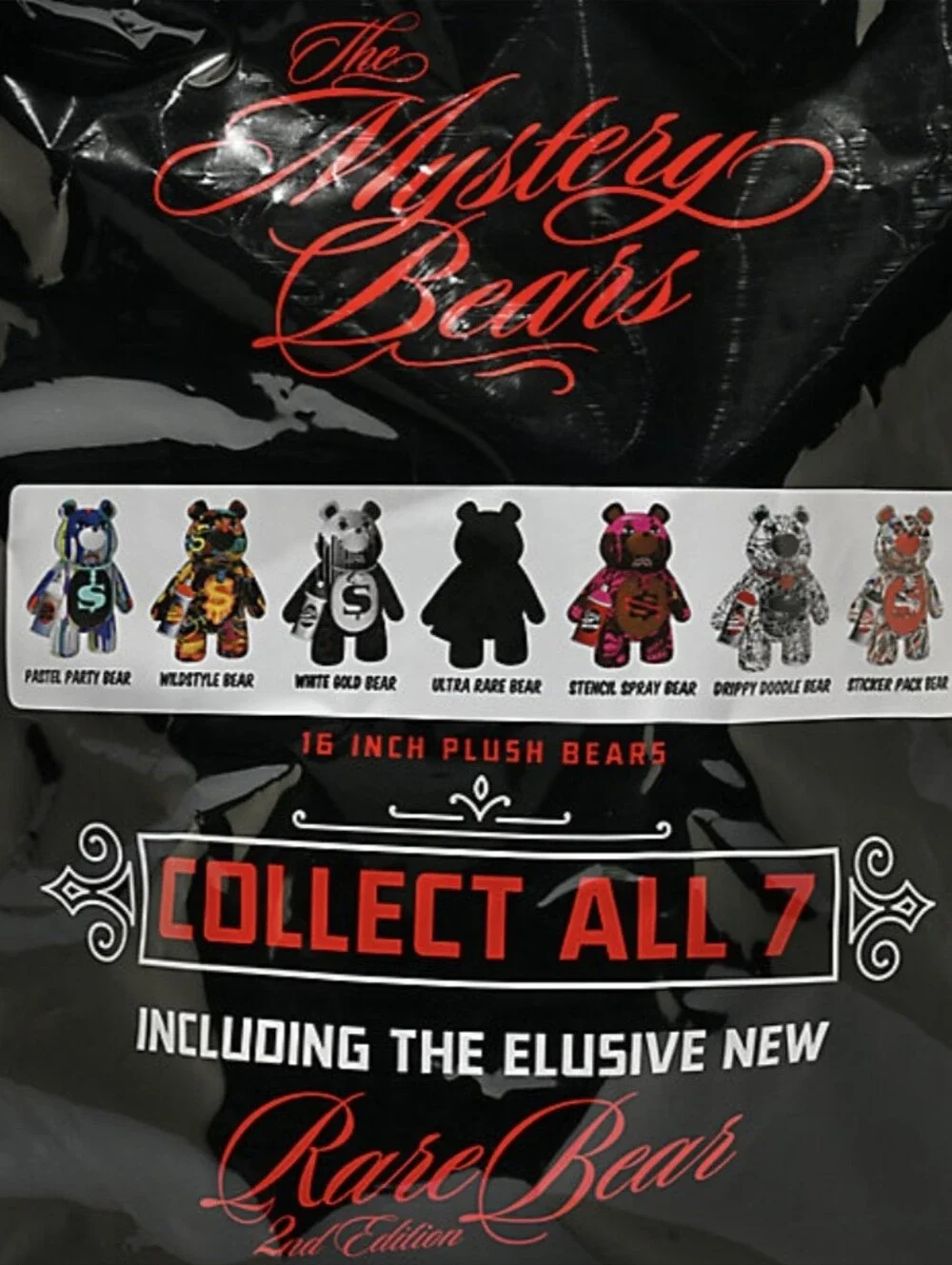 Sprayground Mystery Rare Bear (Sticker Back Bear)
